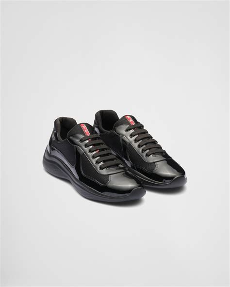 prada americas cup black shiny|prada america's cup black shoes.